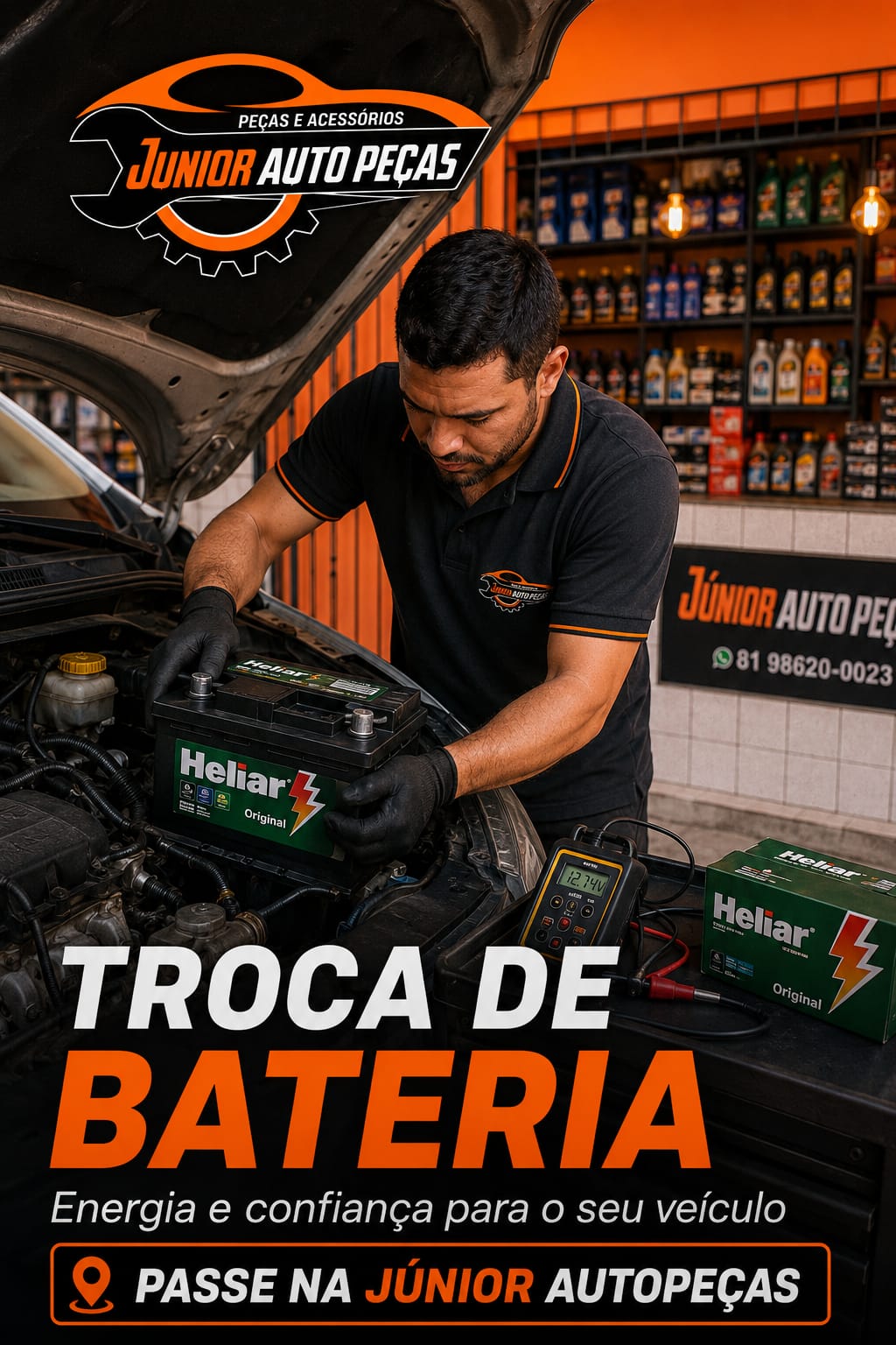 Troca de Bateria