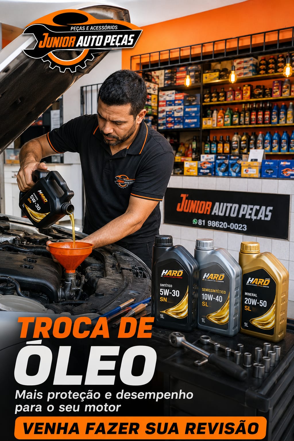 Troca de Óleo